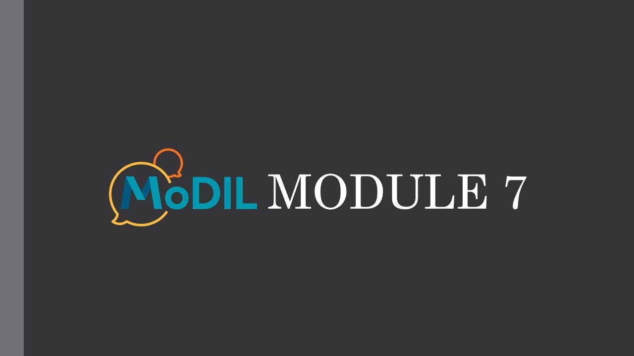 Module 7: Stimulation globale du langage - adapter les activités du quotidien