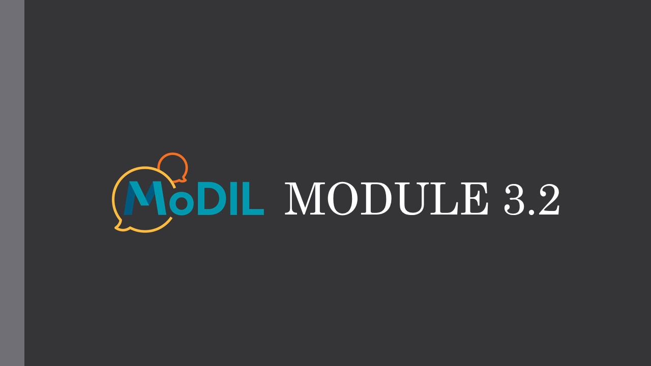 Module 3.2 Langage et TSA